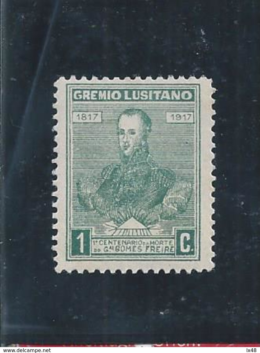 Vinheta De Gomes Freire Andrade. Vignette By Gomes Freire Andrade. Masonry. Military. Grand Orient Lusitano. Rare. - Vrijmetselarij