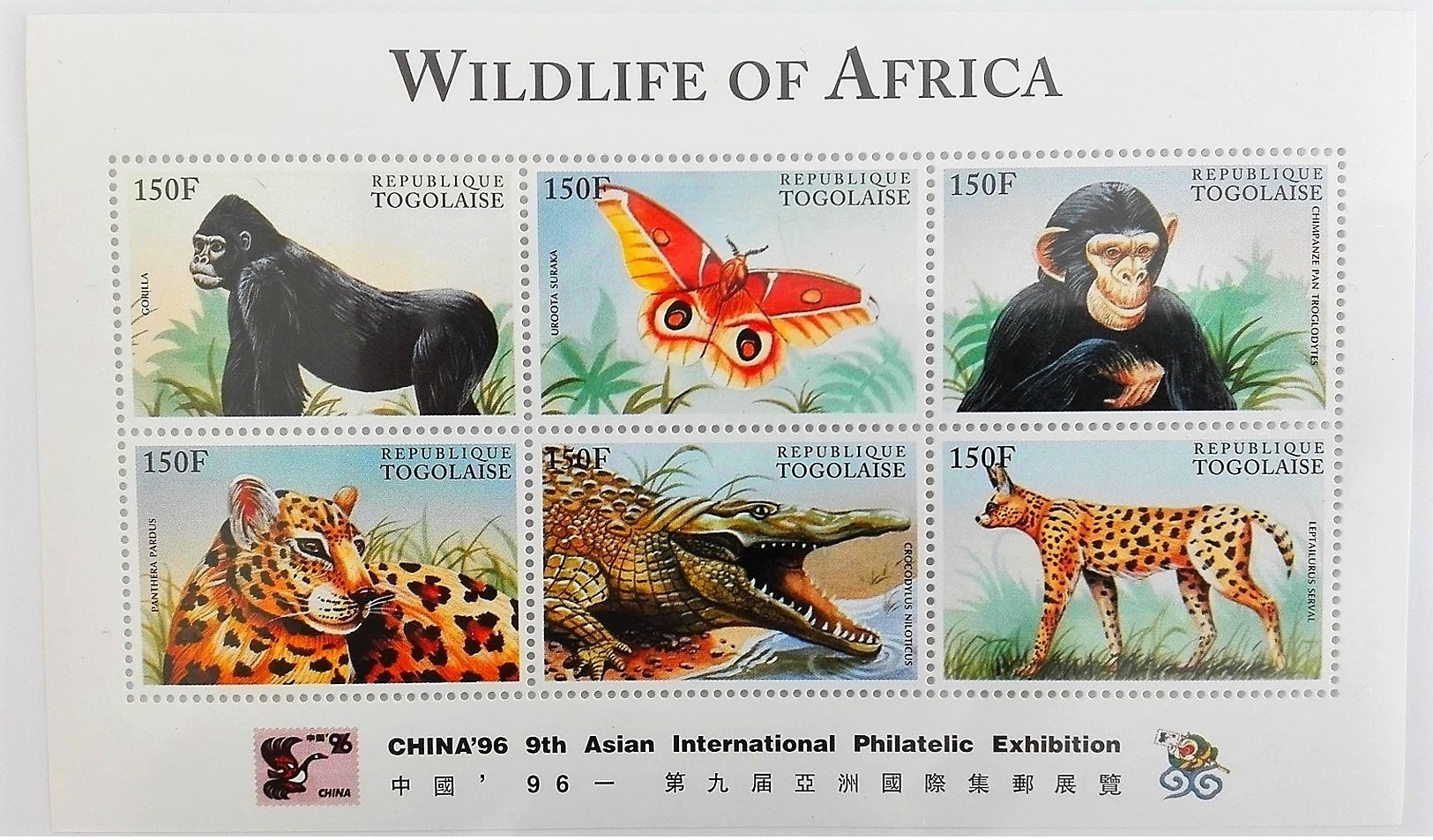 Togo 1996**Mi.2403-08 Wildlife Of Africa , MNH [3;28] - Sonstige & Ohne Zuordnung