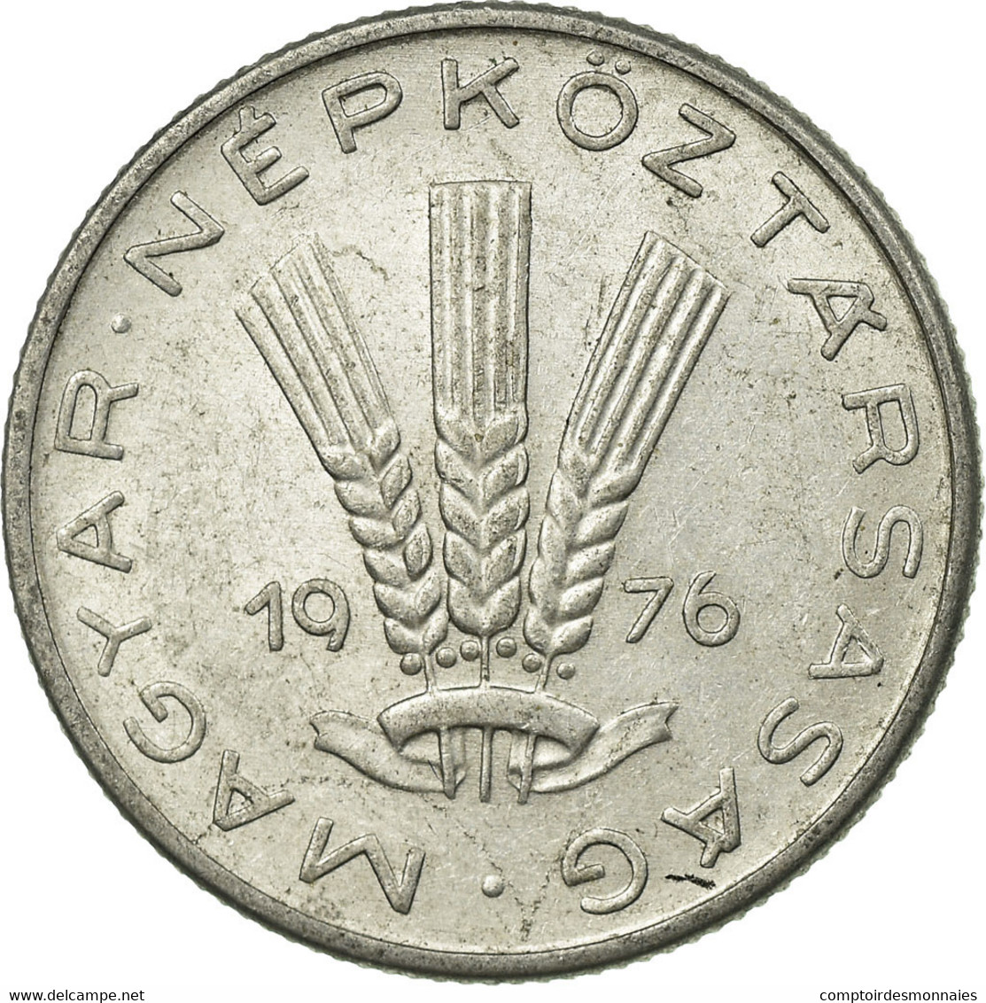 Monnaie, Hongrie, 20 Fillér, 1976, Budapest, TTB, Aluminium, KM:573 - Hongrie