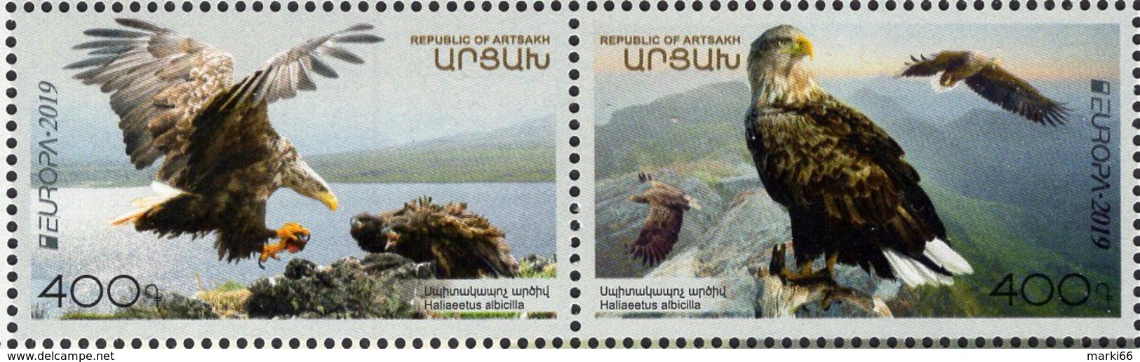 Armenia - Nagorno-Karabakh - 2019 - Europa CEPT - National Birds - Mint Stamp Set - Armenia