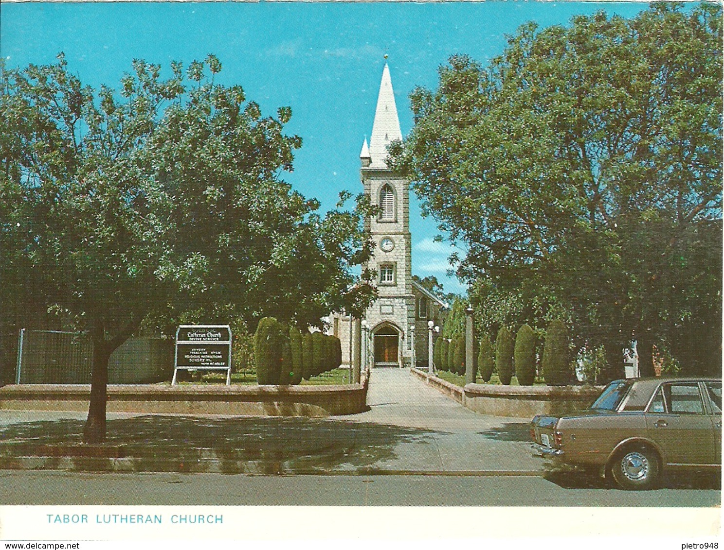 Barossa Valley (South Australia) Tanunda, Tabor Lutheran Church - Barossa Valley