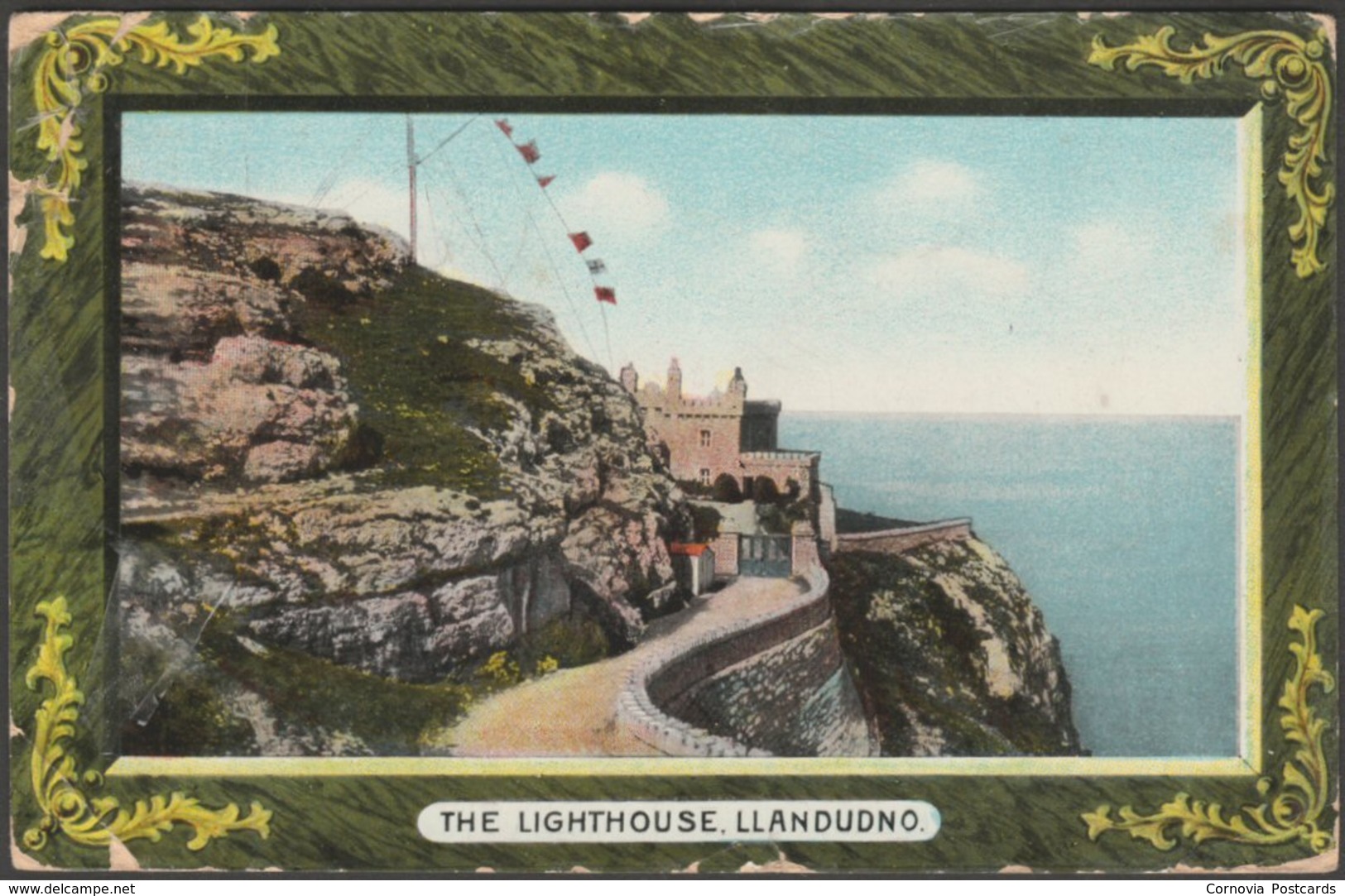 The Lighthouse, Llandudno, Caernarvonshire, 1912 - State Series Postcard - Caernarvonshire