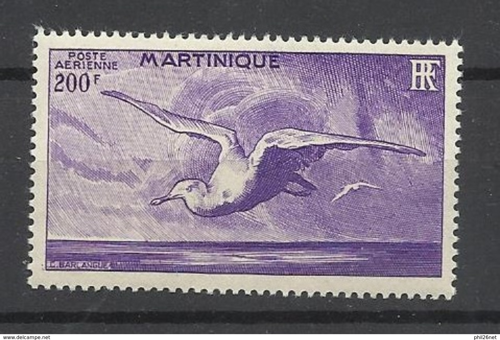 Martinique Poste Aérienne N°  15  Neuf * *  TB =  MNH VF    - Poste Aérienne