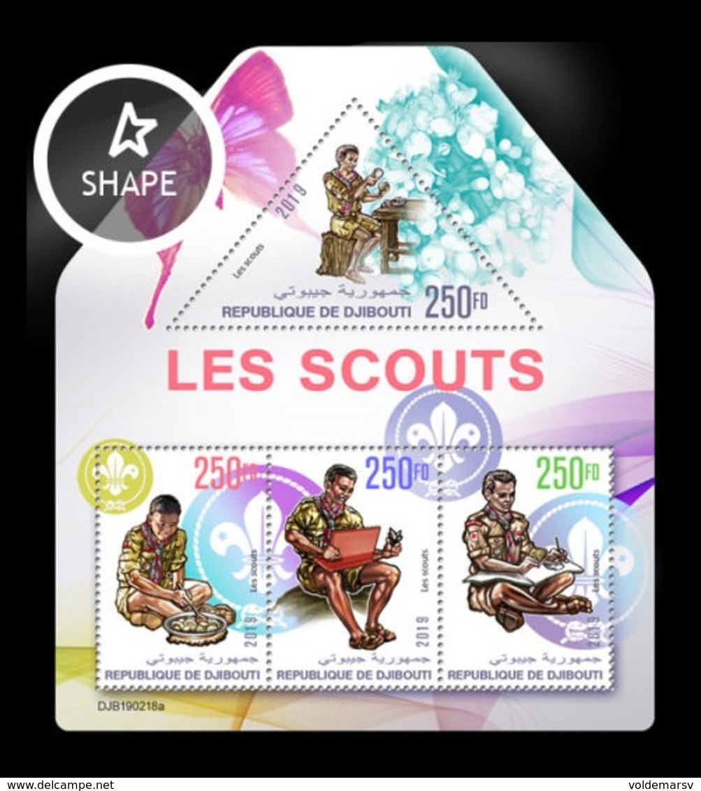 Djibouti 2019 Mih. 2726/29 Scouts MNH ** - Djibouti (1977-...)