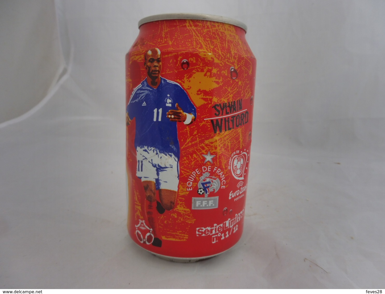 COCA COLA® CANETTE VIDE SERIE LIMITEE N°11/12 SYLVAIN WILTORD 2005 FRANCE 33 Cl - Cannettes