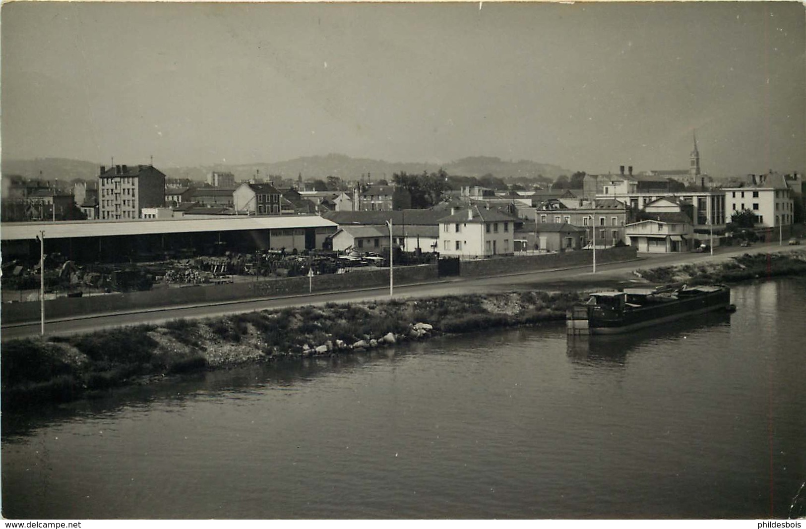 VAL D'OISE  ARGENTEUIL  Vue Du Pont Neuf  (péniche ) - Argenteuil