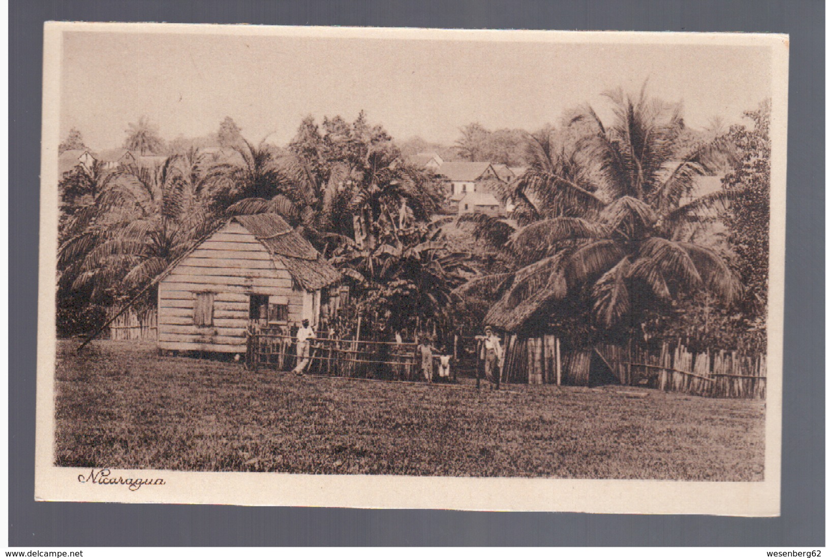 NICARAGUA  Bluefels Ca 1920 OLD POSTCARD - Nicaragua