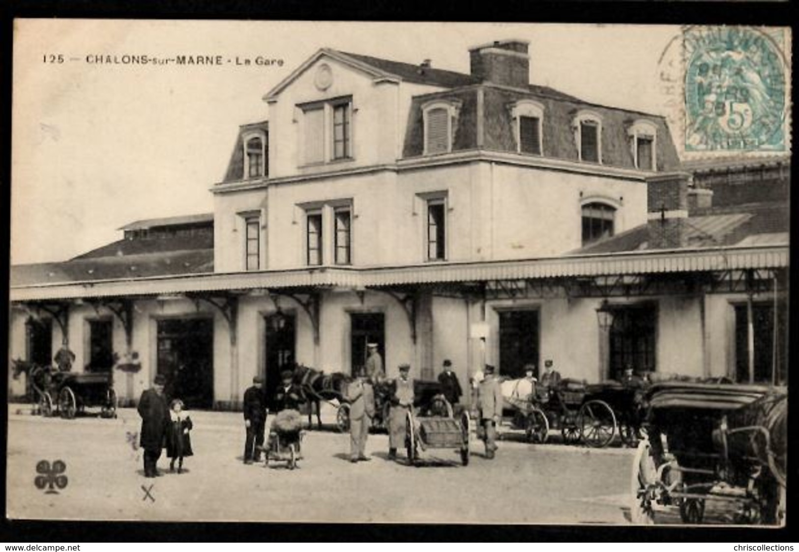 51 - CHALONS SUR MARNE - La Gare - Châlons-sur-Marne