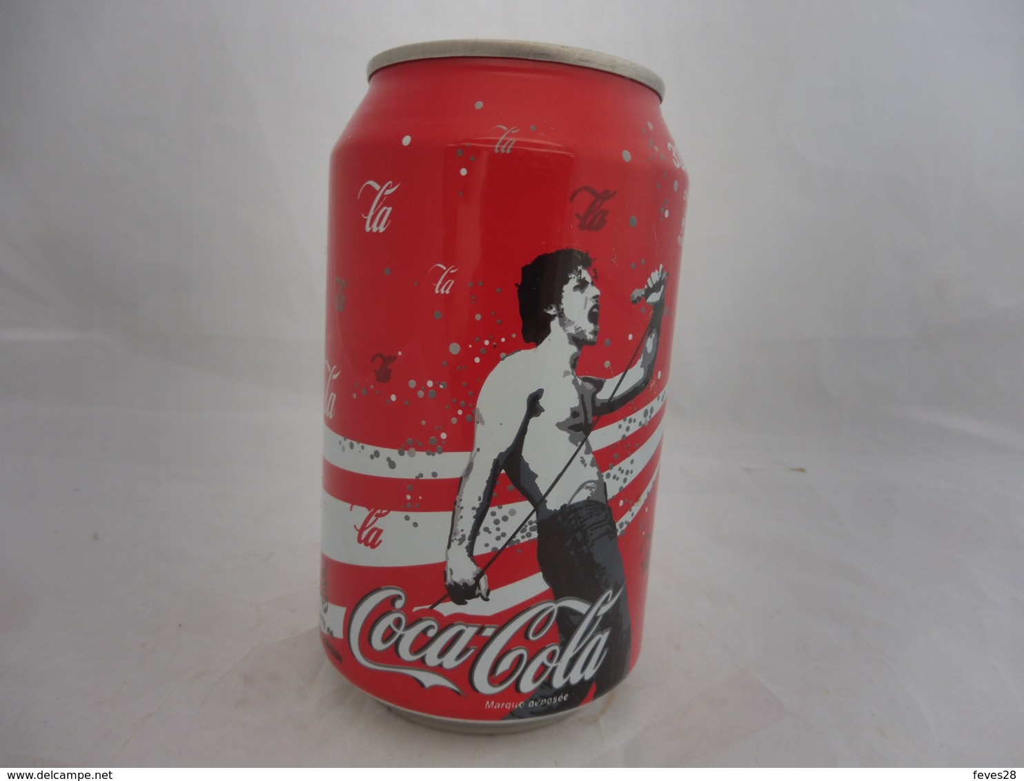 COCA COLA® CANETTE VIDE FESTIVAL MUSIQUE JUILLET 2005 N°3 EDITION SPECIALE 2006 FRANCE 33 Cl - Latas