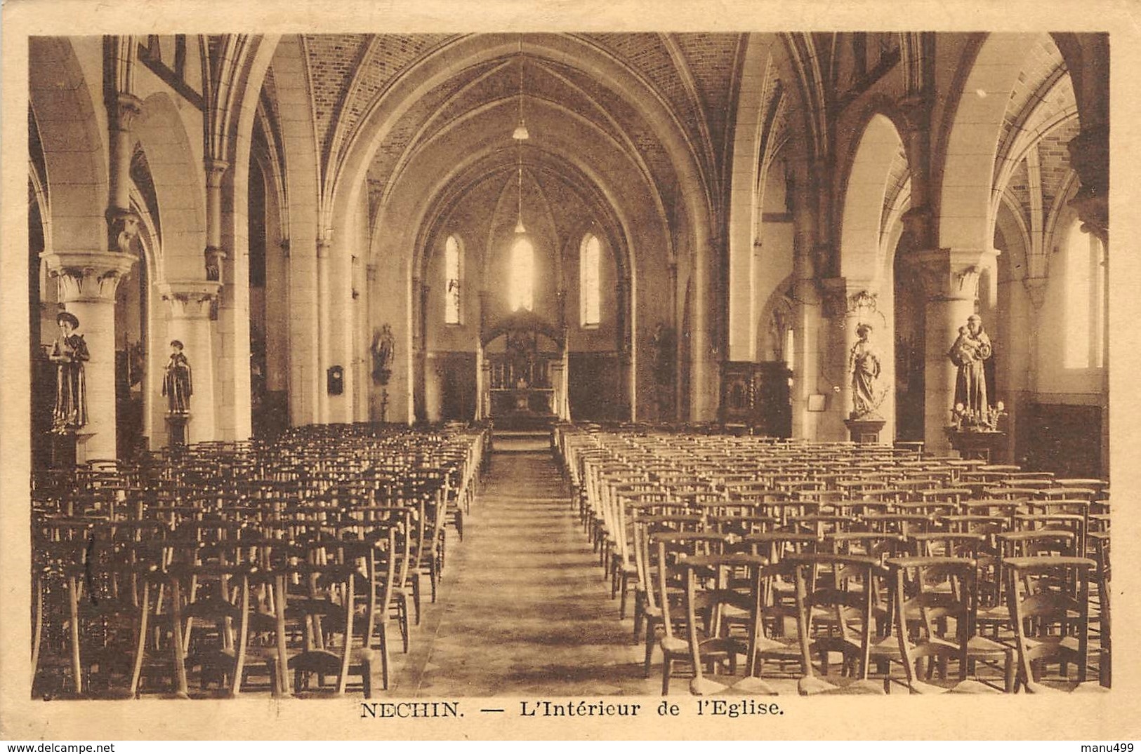 Néchin - L'intérieur De L'église - Estaimpuis