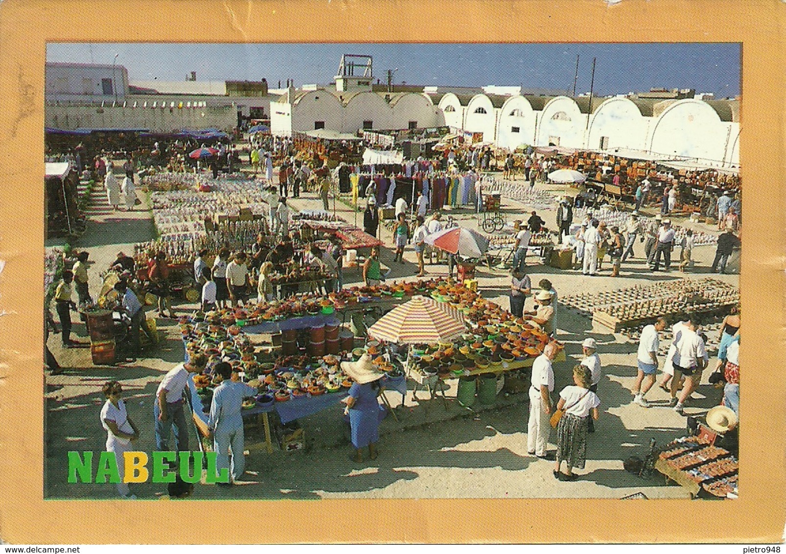 Nabeul (Tunisie, Tunisia) La Place Du Marché, Piazza Del Mercato, Market Square - Tunisia