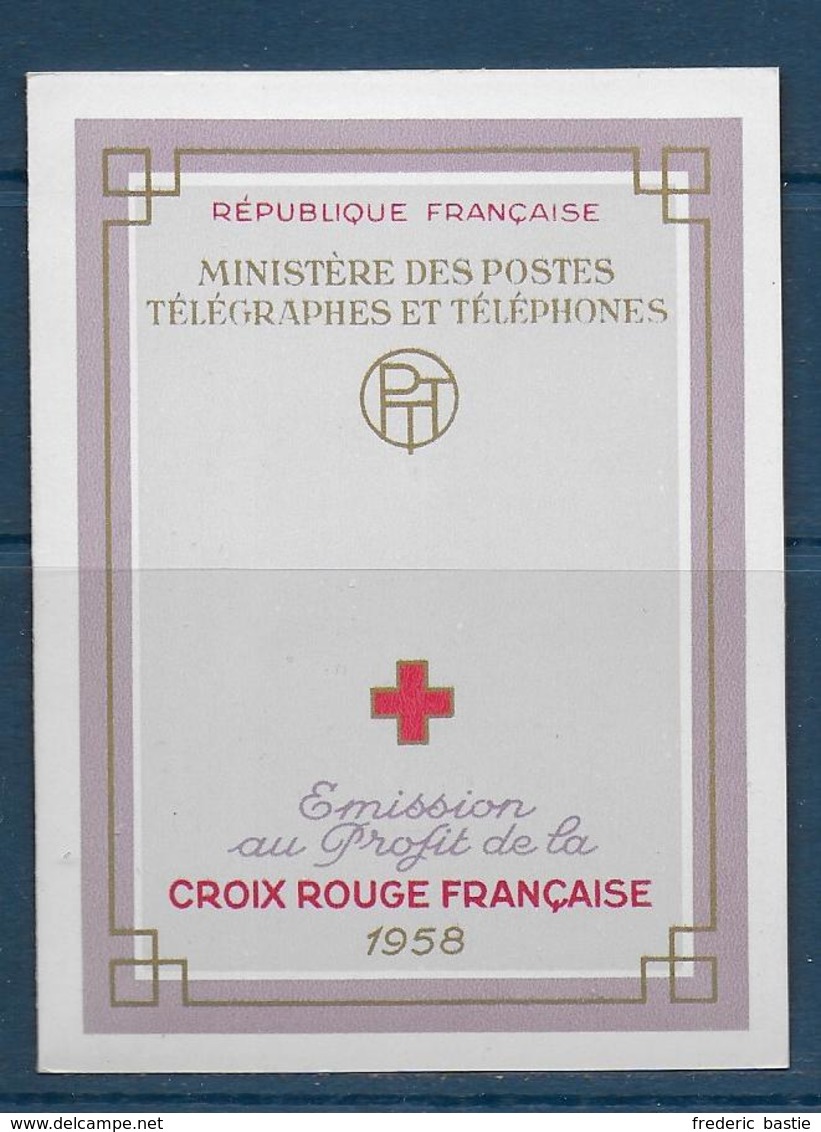 Carnet Croix Rouge De 1958  **-  Cote : 38 € - Croix Rouge