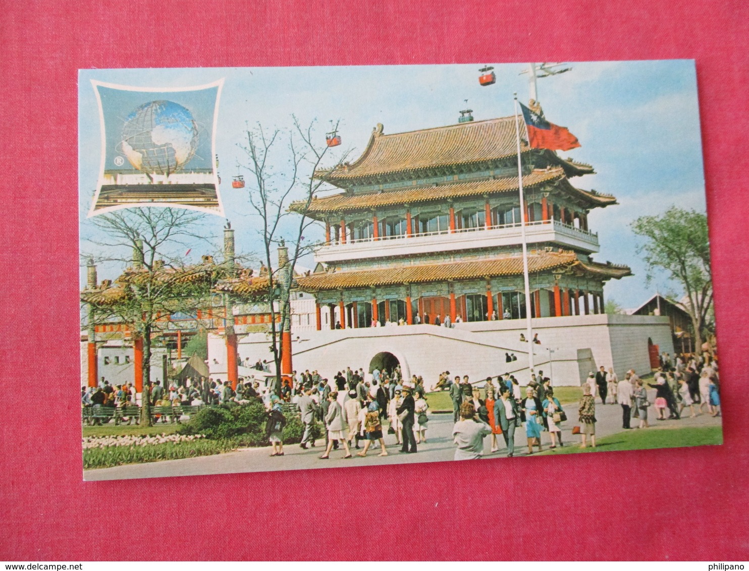 China Pavilion  NY Worlds Fair 1964-65   Ref 3340 - Exhibitions