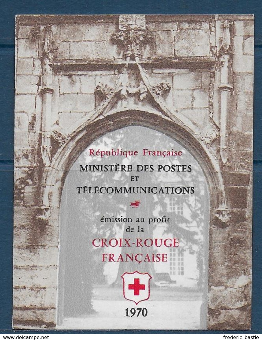 Carnet Croix Rouge De 1970  ** ( Variété N° 2019a )-  Cote : 90 € - Croix Rouge