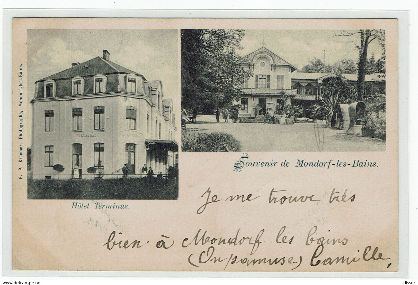 Mondorf - Les - Bains  Souvenir De - Mondorf-les-Bains