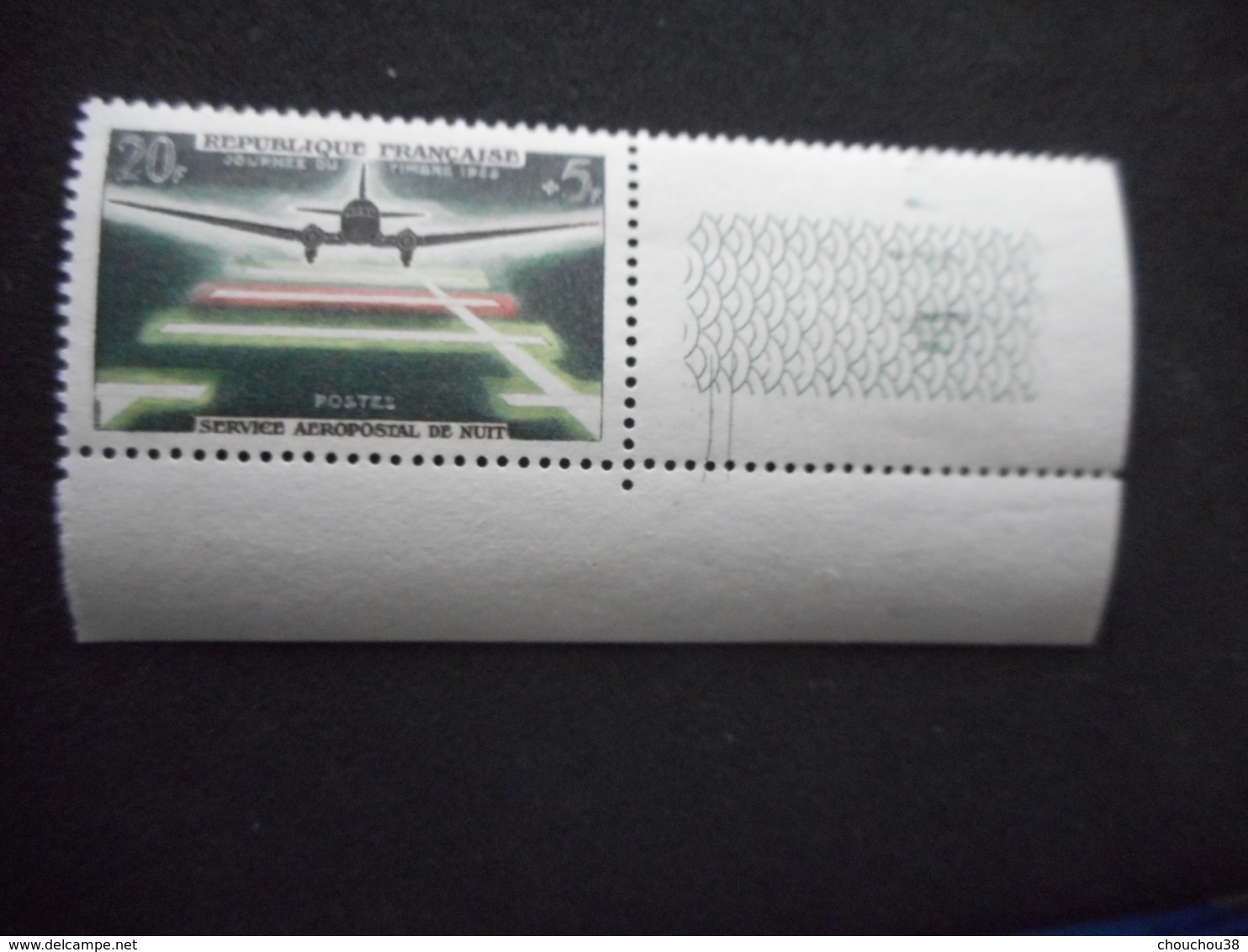 Timbre Neuf 1959 "SERVICE AEROPOSTAL DE NUIT" ° 1196 - - Nuovi