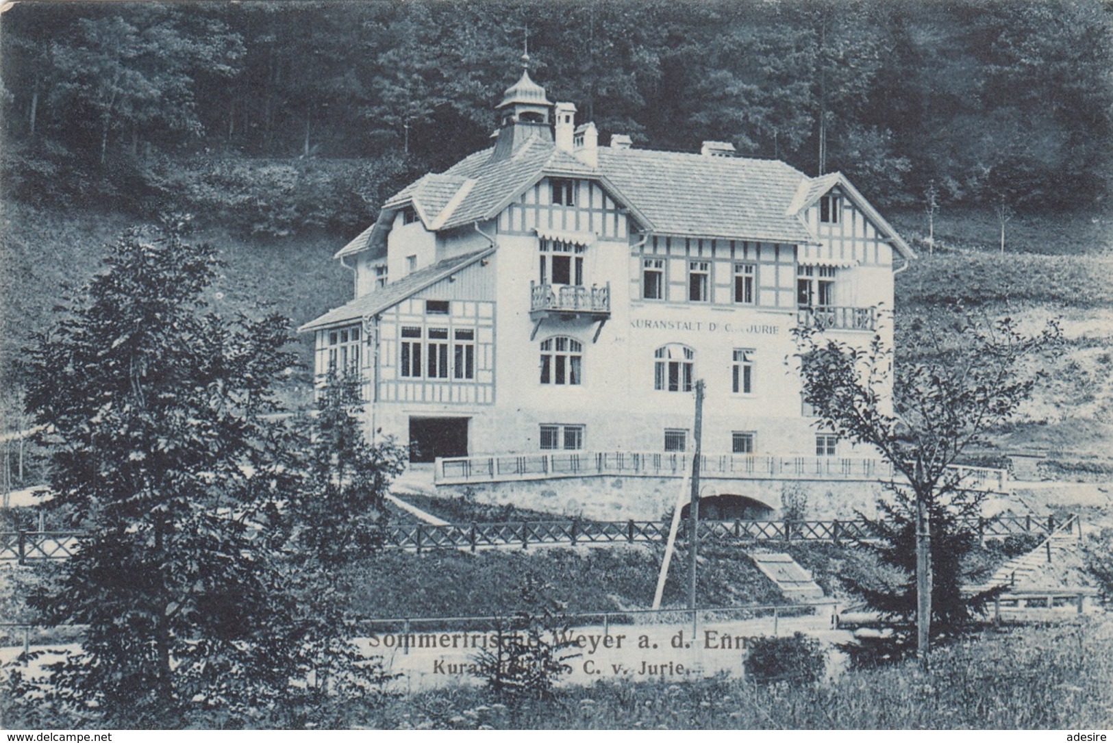 WAYER An Der Enns - Kuranstalt … C.v.Jurie, Gel.1910 - Weyer