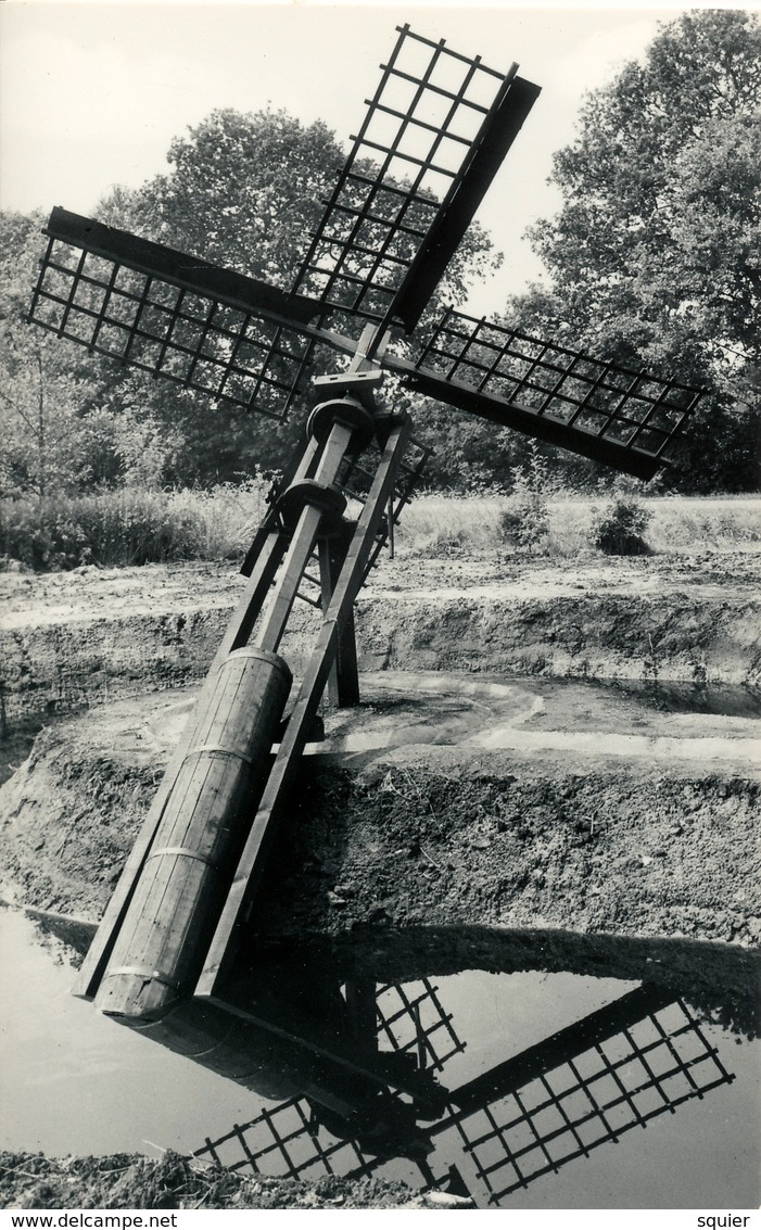 Vries- Zeyen, Tjasker, Poldermolen, Windmill, Real Photo J.L.J.Versteeg - Vries