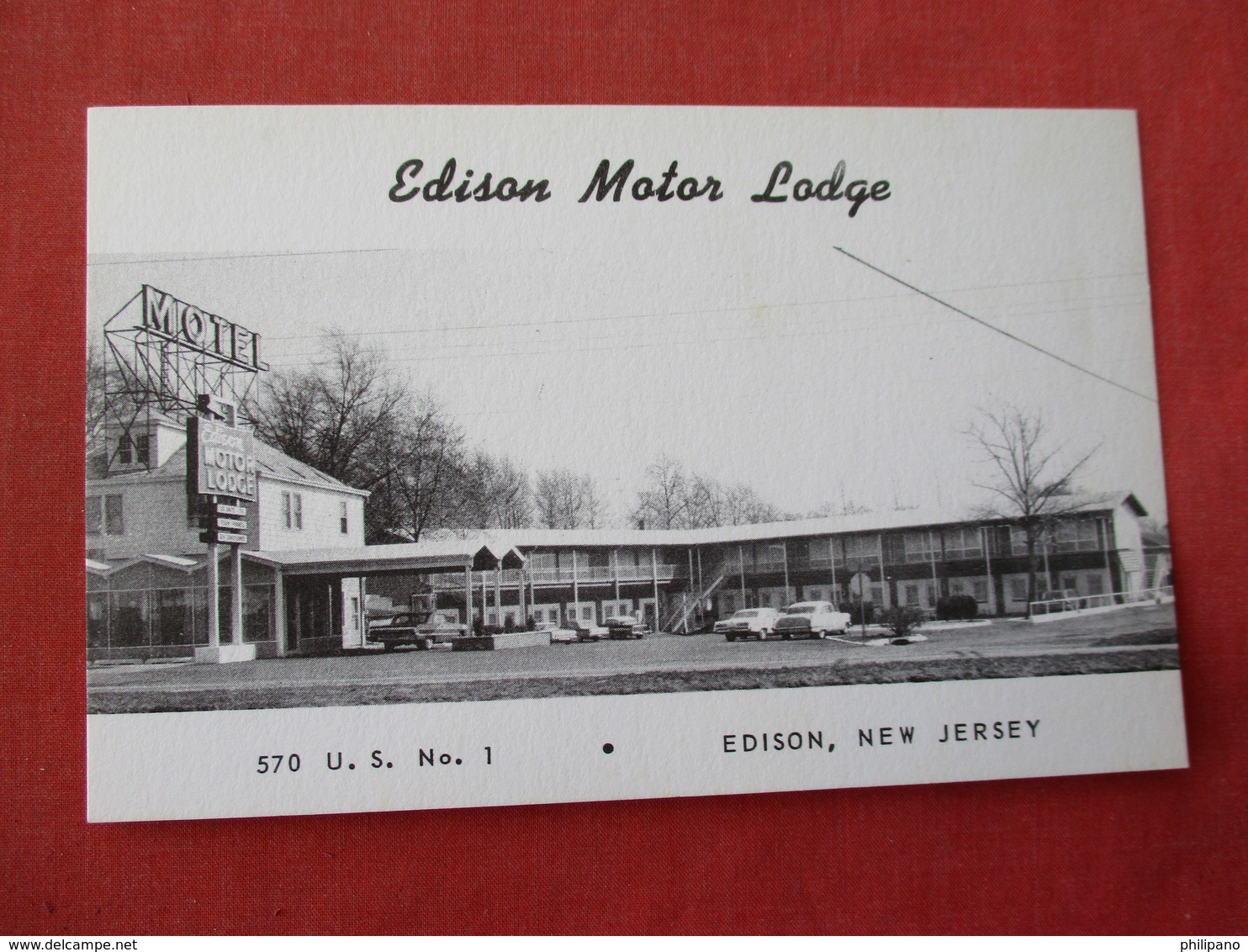 Edison Motor Lodge - New Jersey > Edison Ref 3340 - Edison