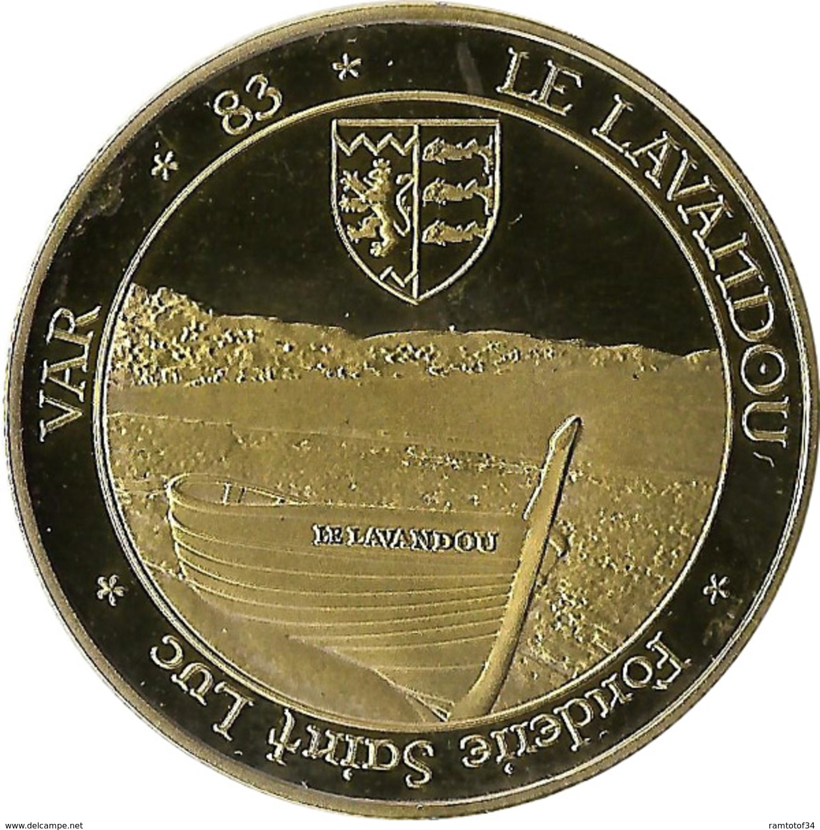 SL226 - 2016 LE LAVANDOU - Le Fort De Brégençon / FONDERIE SAINT LUC - Autres & Non Classés