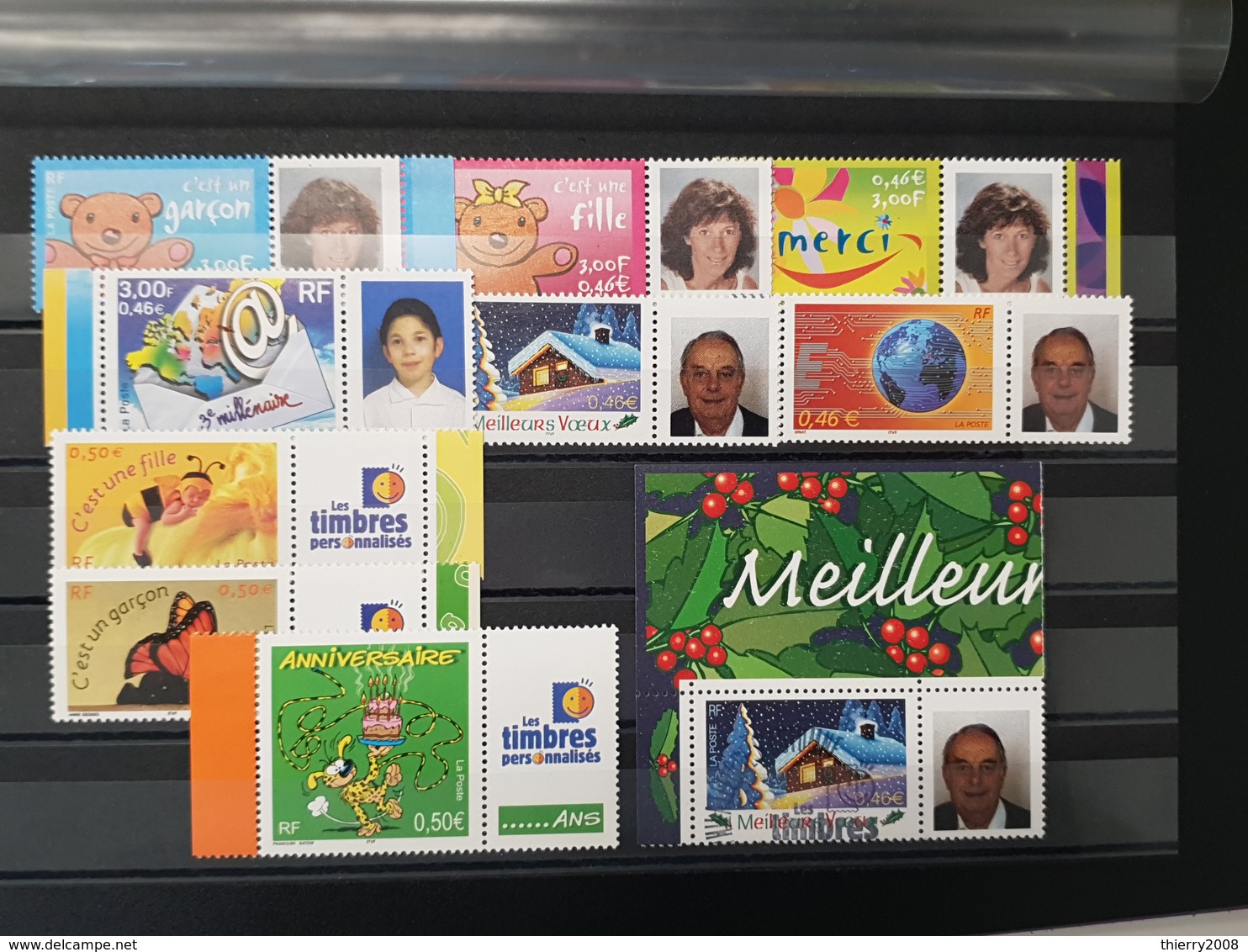 Lot De Timbres Personnalisés N° 3365A/3431/3432/3532A/3532A/3569A/3634A/3635A Neuf **  TTB - Other & Unclassified