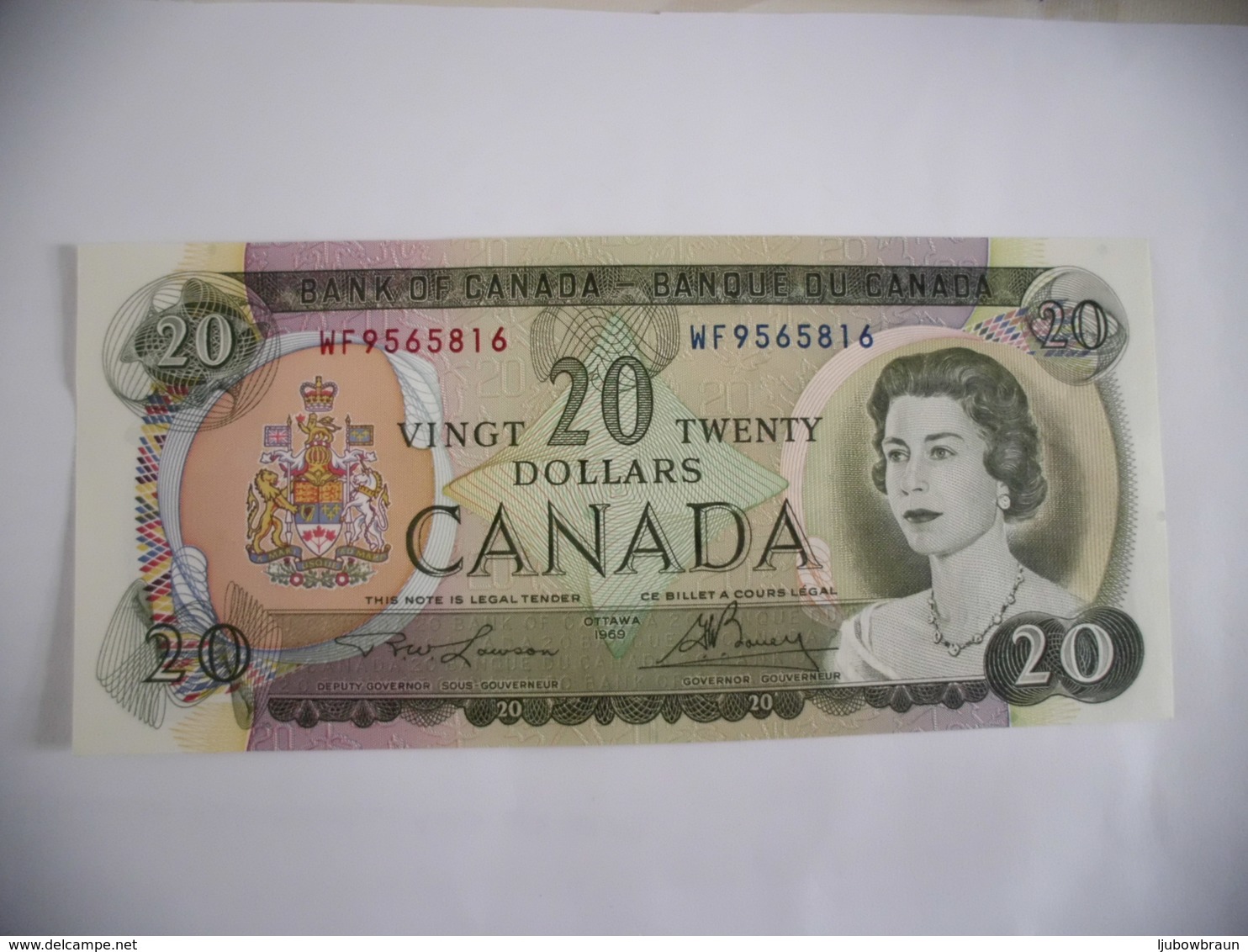 Kanada 20$ 1971, P-89b. Unc - Canada