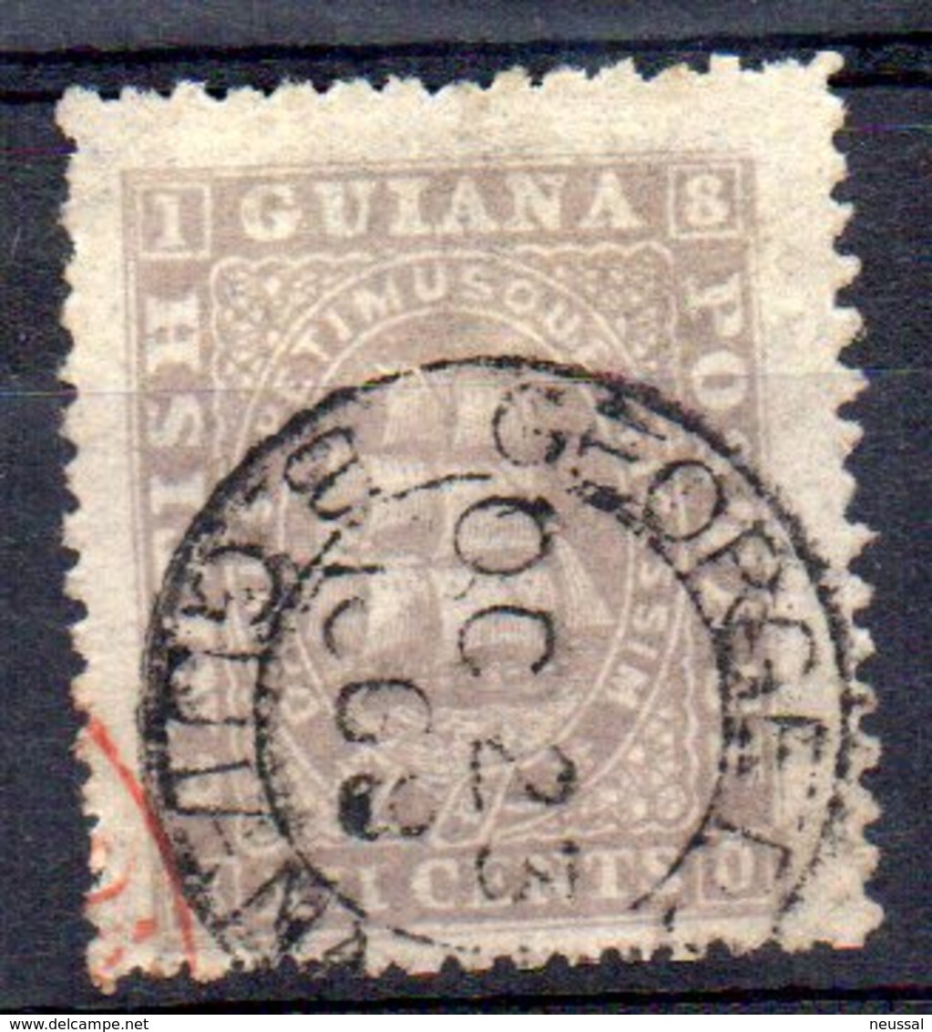Sello Nº 26a  Guayana - British Guiana (...-1966)