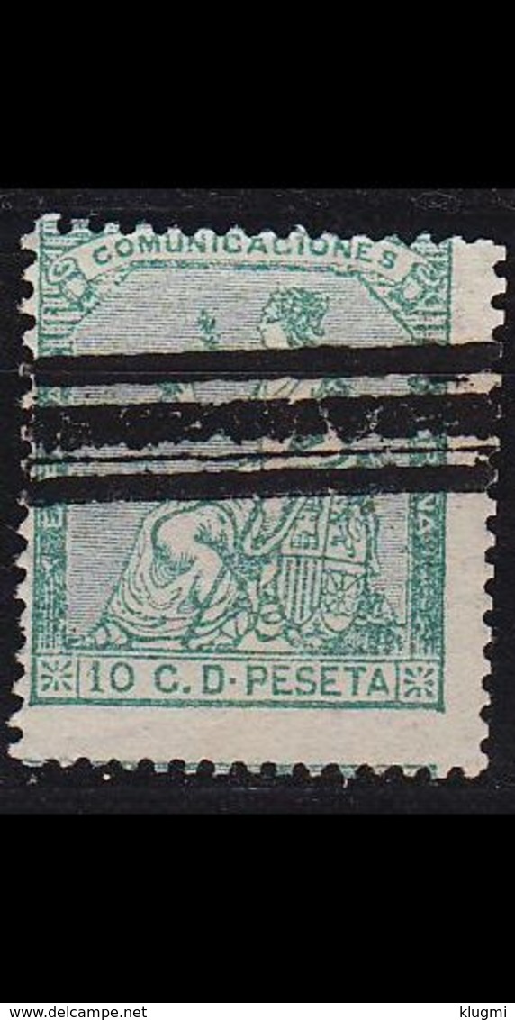 SPANIEN SPAIN [1873] MiNr 0127 ( O/used ) [01] Balken-O - Oblitérés