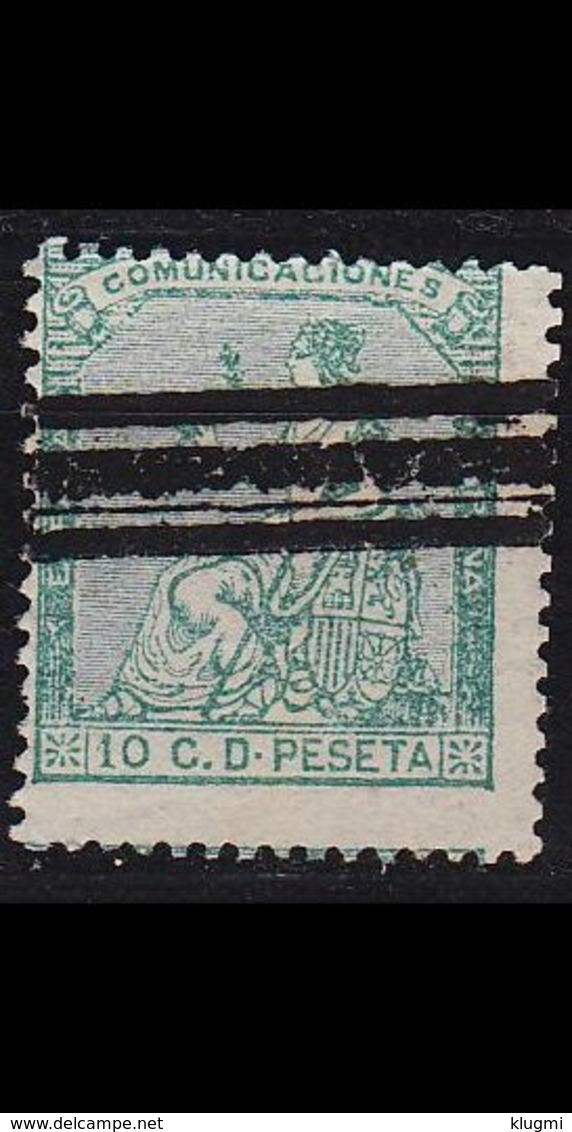 SPANIEN SPAIN [1873] MiNr 0127 ( O/used ) [01] Balken-O - Gebraucht