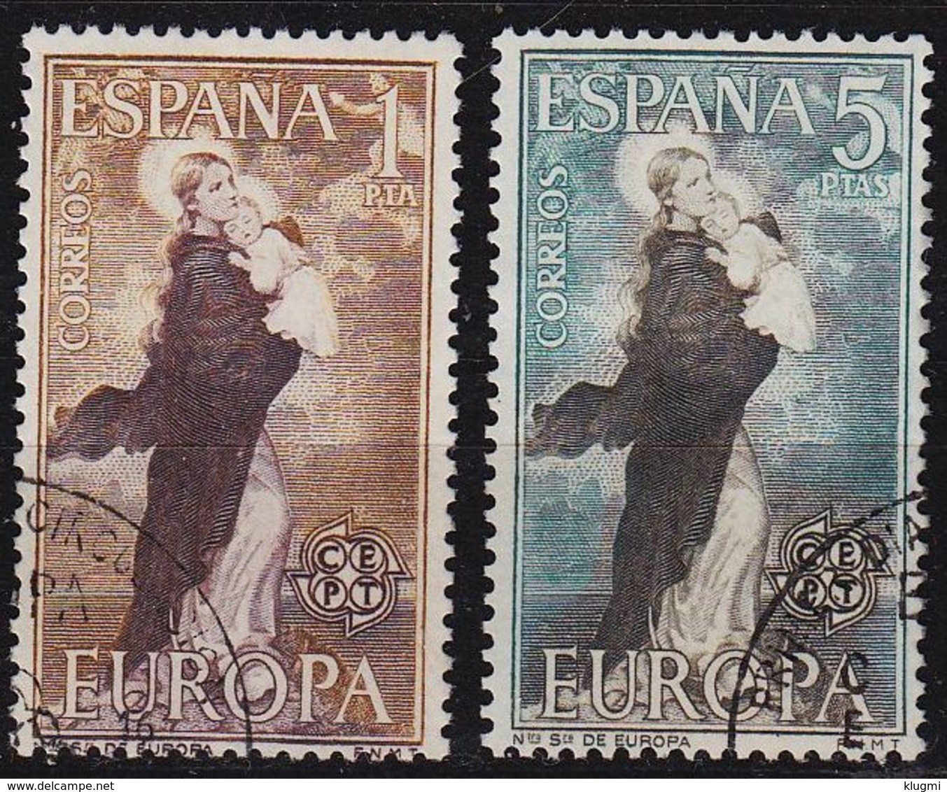 SPANIEN SPAIN [1963] MiNr 1411-12 ( O/used ) CEPT - Gebraucht