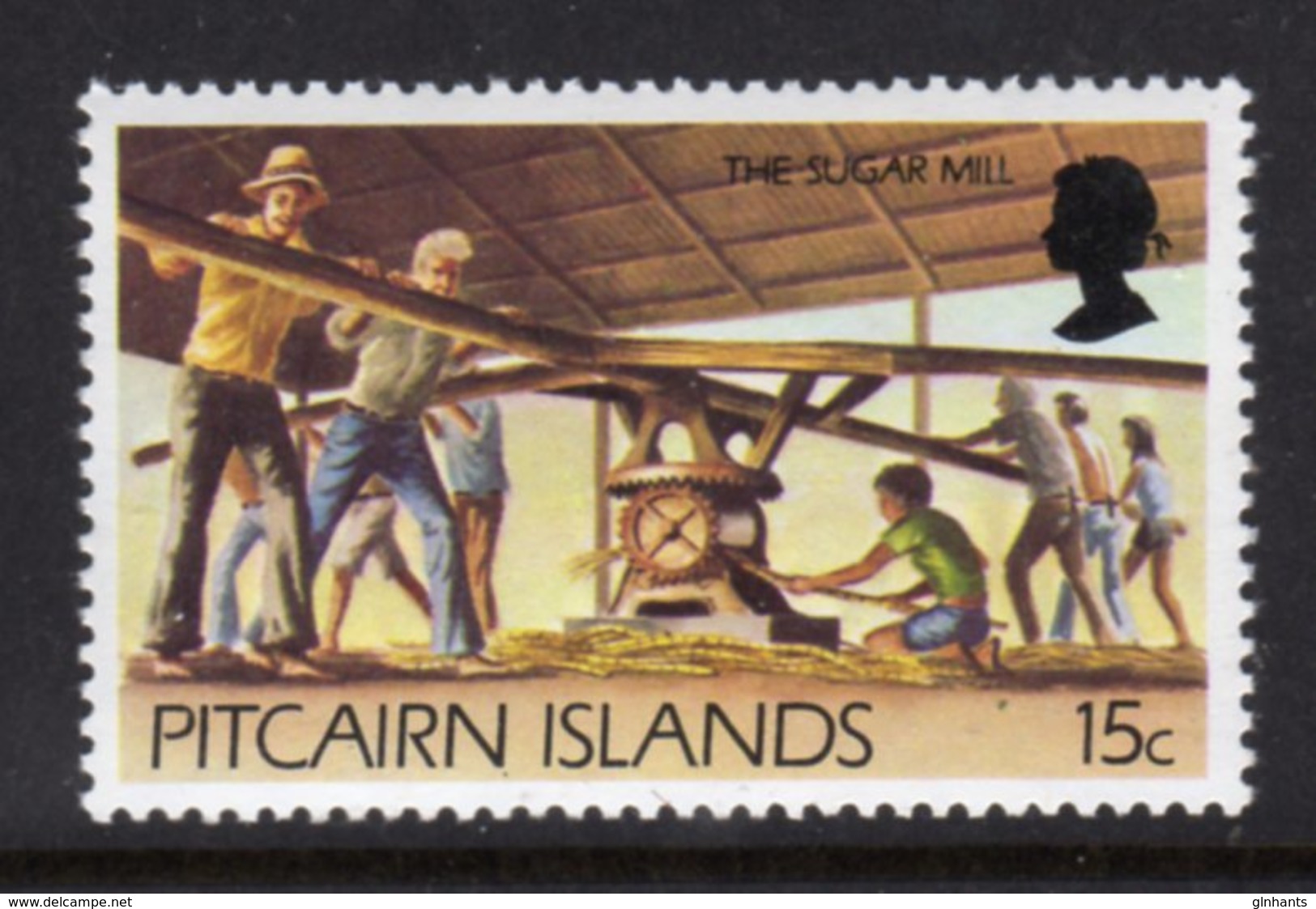 PITCAIRN ISLANDS - 1981 15c ADDITIONAL DEFINITIVE VALUE FINE MNH ** SG 179a - Pitcairn Islands