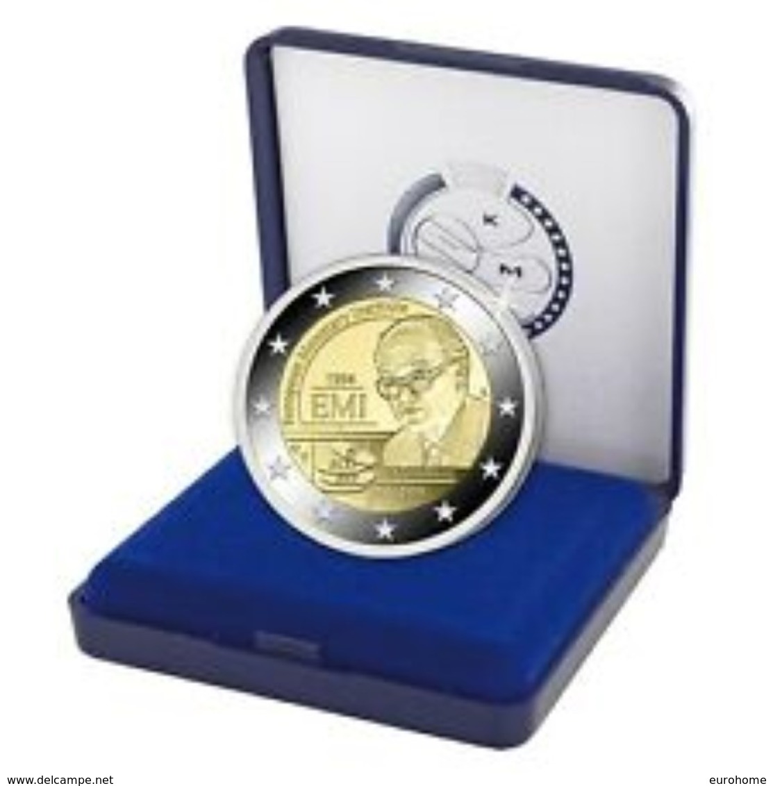 Belgie 2019  2 Euro Commemo   25 Jaar EMI PROOF In BOX     Extreme Rare !!! - Belgien