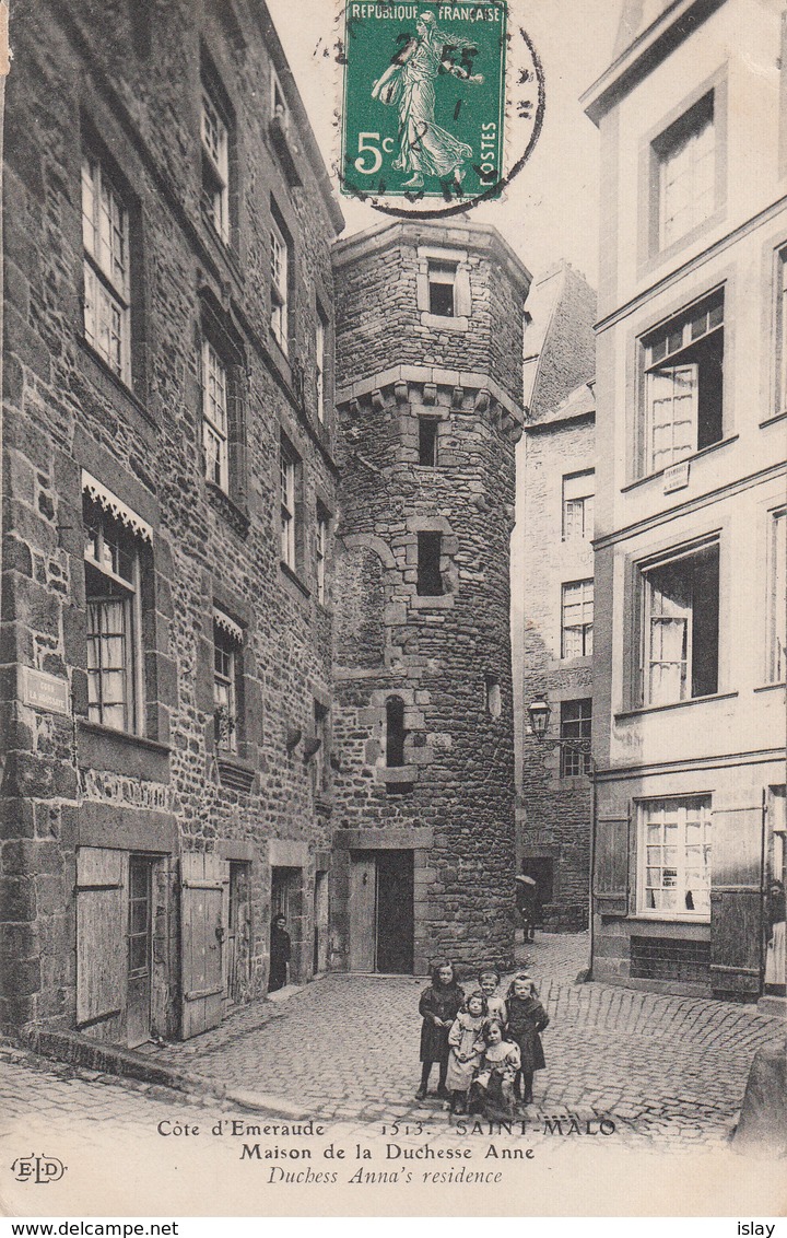 35 - SAINT-MALO - Maison De La Duchesse Anne - Saint Malo