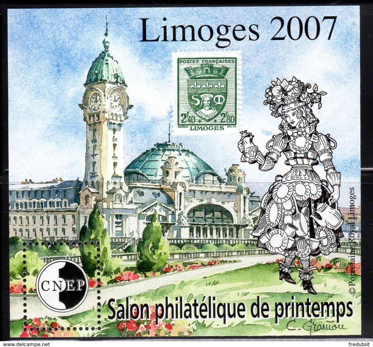 FRANCE - BLOC CNEP - N° 48 ** (2007) LIMOGES - CNEP