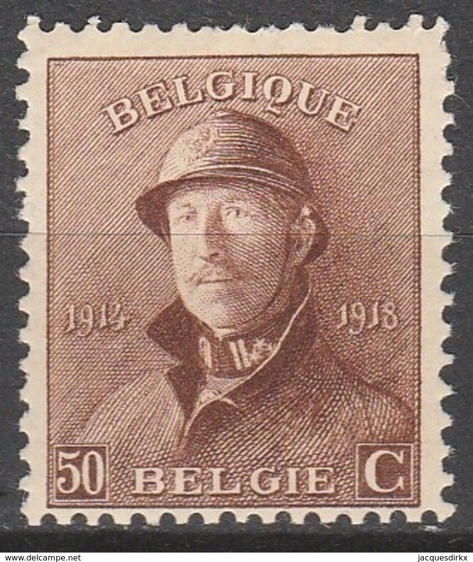Belgie    .    OBP   .    174      .      **       .   Postfris    .  / .  Neuf Sans  Charniere - 1919-1920  Cascos De Trinchera