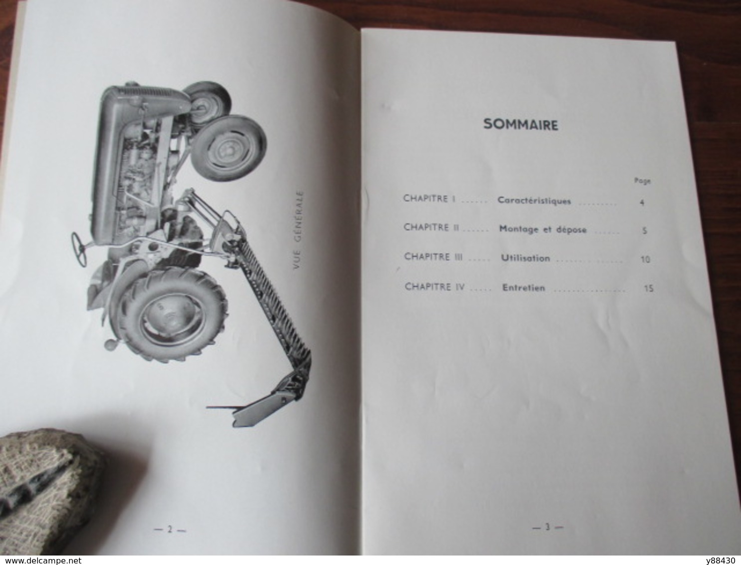 Livret Pour FAUCHEUSE  N° 861 Des Années 60 - MASSEY  FERGUSON - 24 Pages - 13 Photos - Machines