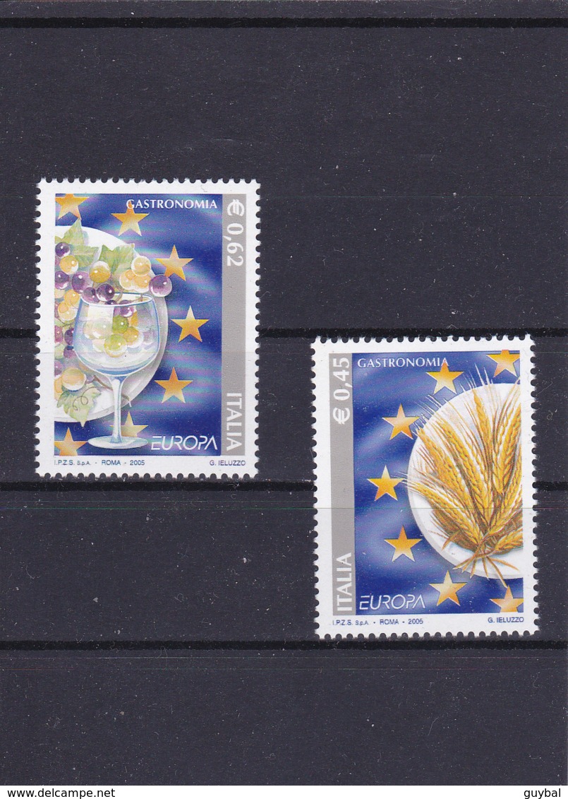 2005 - Europa Cept - Italie - Italia - Italy - N° YT 2779 Et 2780** - 2005