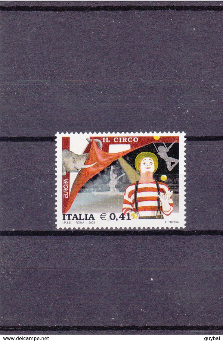 2002 - Europa Cept - Italie - Italia - Italy - N° YT 2575** - 2002