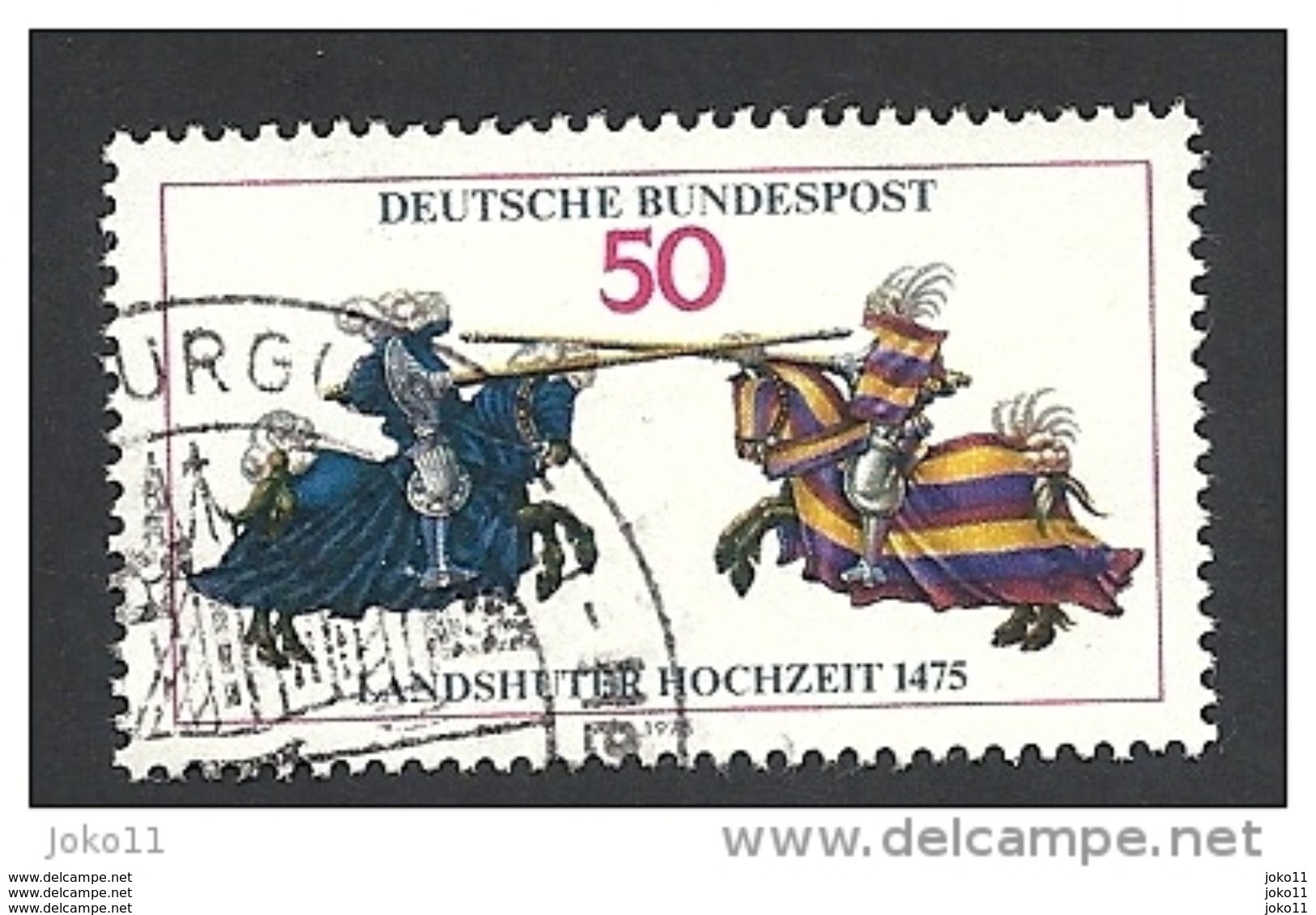 Deutschland, 1975, Mi.-Nr. 844, Gestempelt - Usados