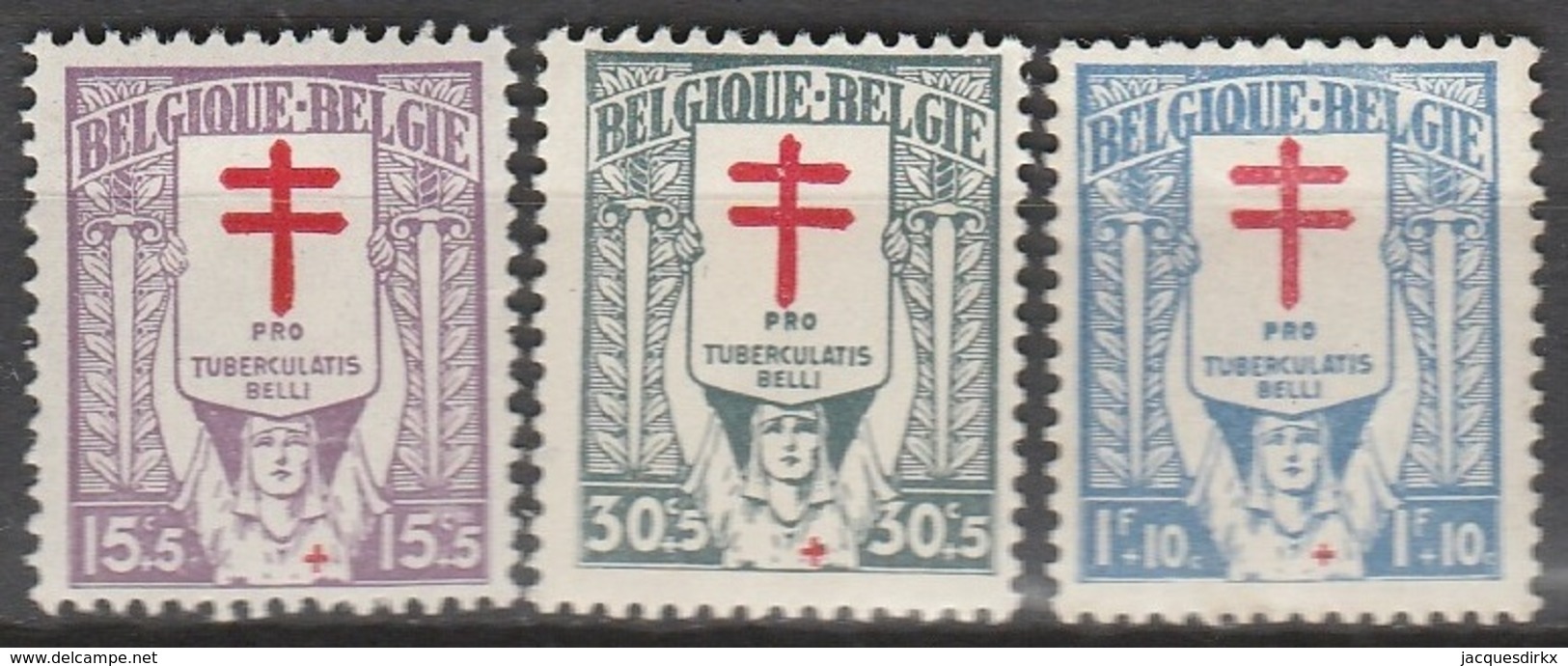 Belgie    .    OBP      .      234/236     .      **       .   Postfris    .  / .  Neuf Sans  Charniere - Nuevos