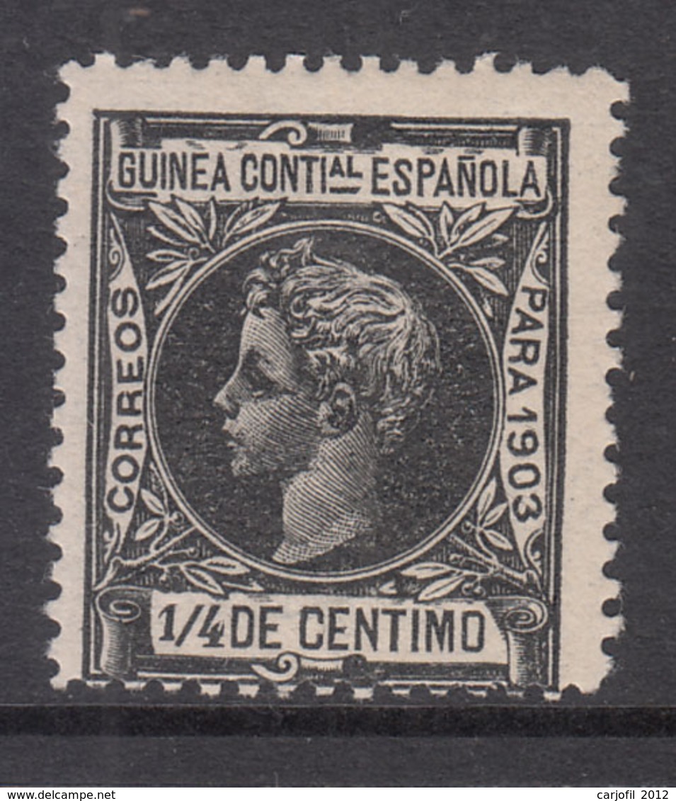 Guinea Sueltos 1903 Edifil 9 * Mh - Guinea Española