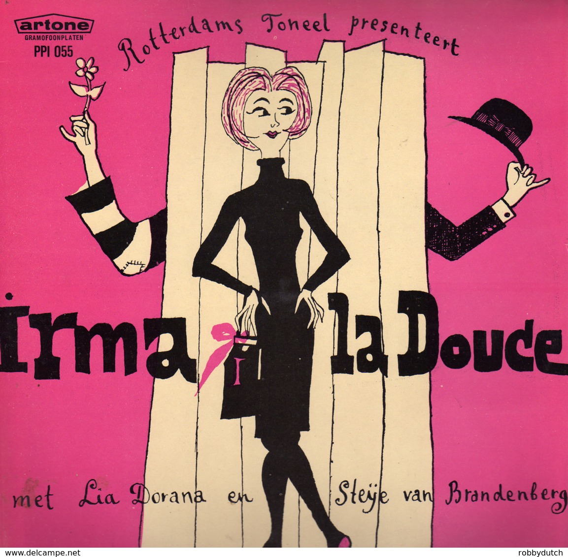 * LP *  ROTTERDAMS TONEEL - IRMA LA DOUCE (met LIA DORANA En STEIJE VAN BRANDENBERG) - Humor, Cabaret