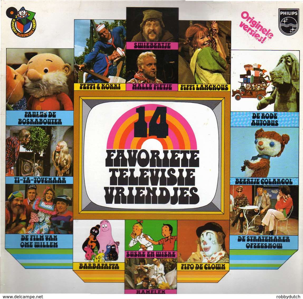 * LP *  14 FAVORIETE TELEVISIE VRIENDJES - Niños