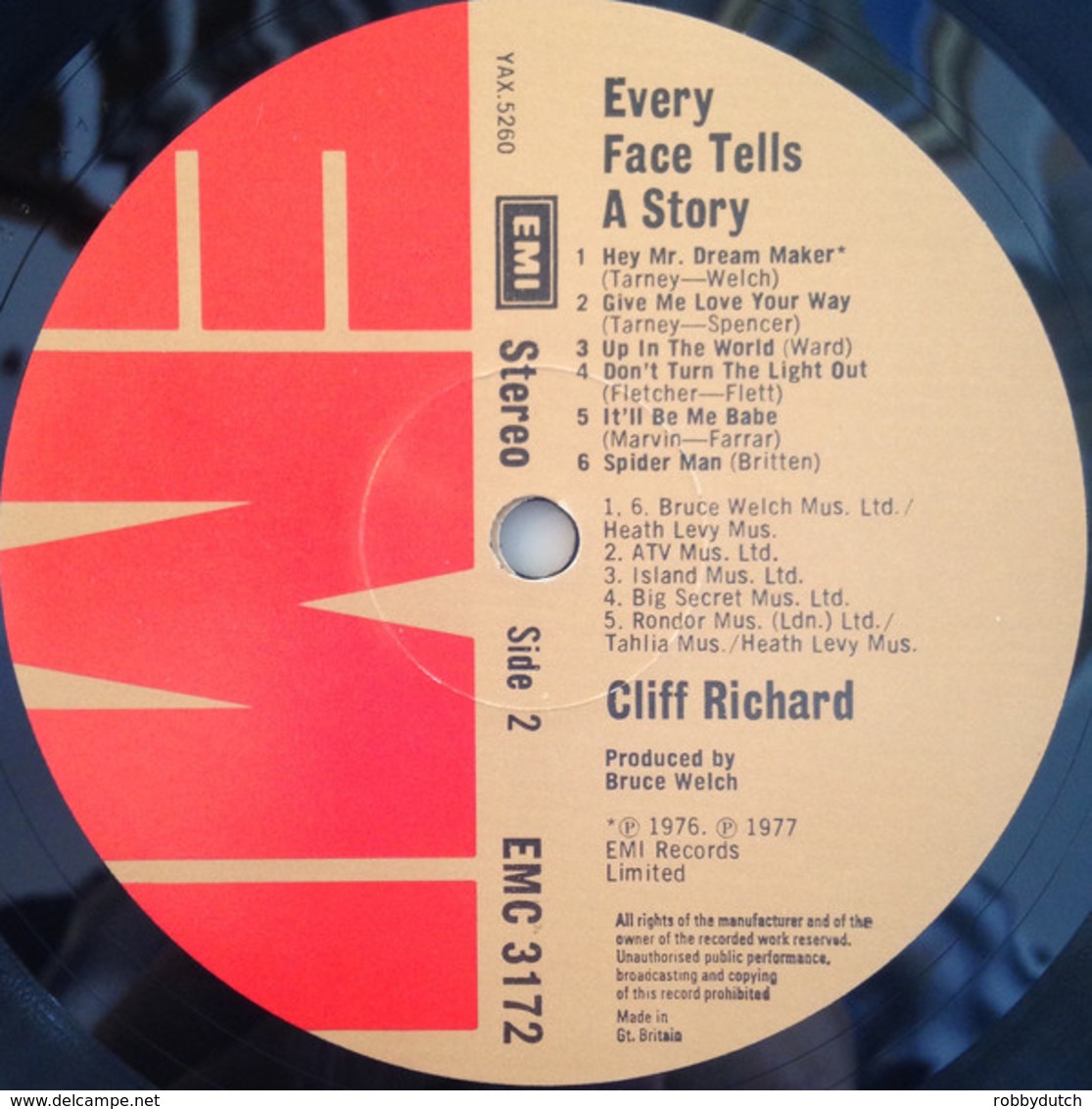 * LP *  CLIFF RICHARD - EVERY FACE TELLS A STORY (England 1977) - Disco, Pop