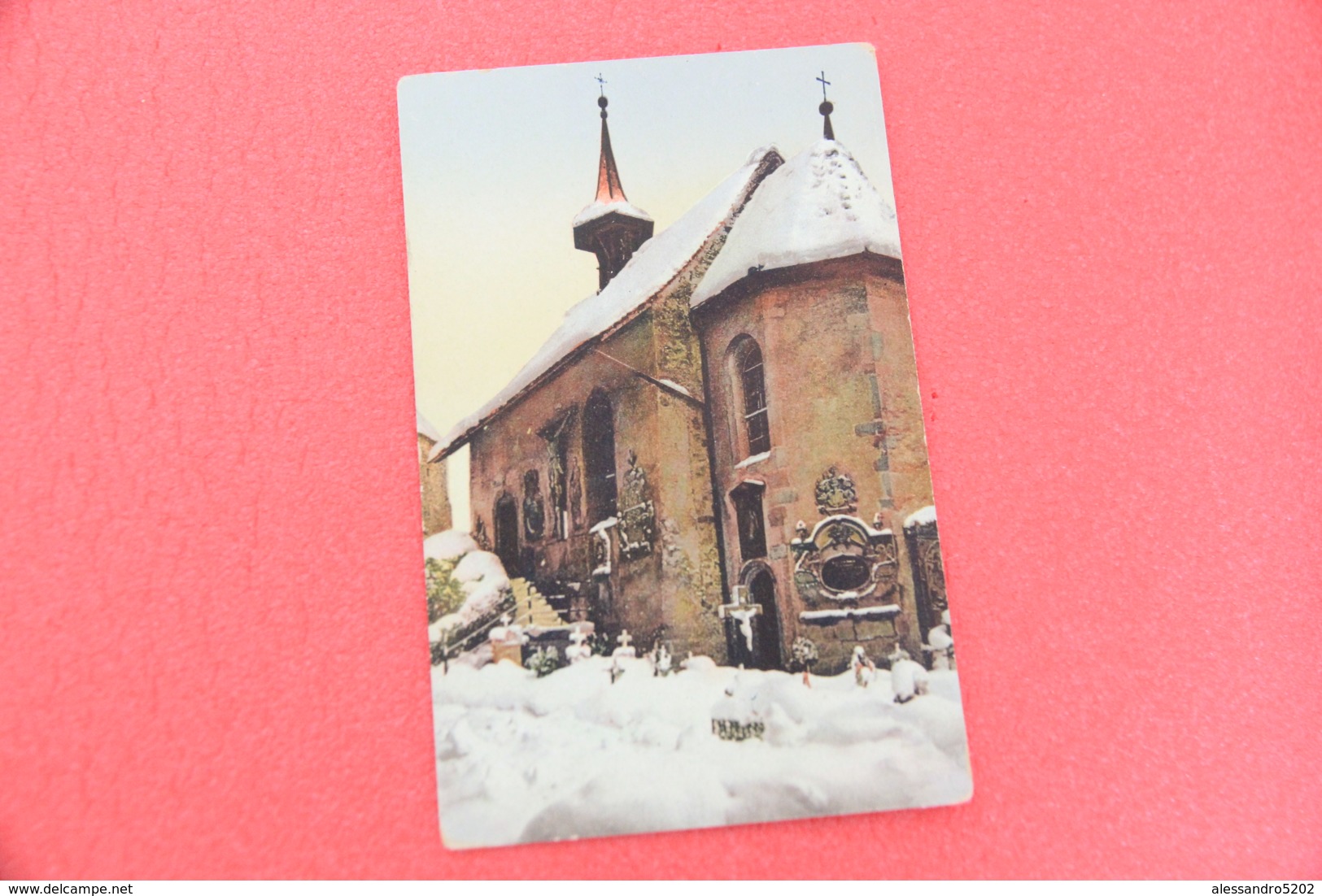 Switzerland  Un Cimitero Innevato Forse Morcote NV - Morcote