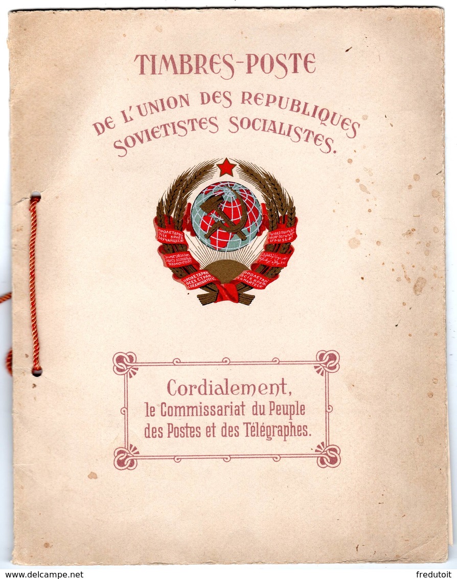 RUSSIE - LIVRET - N° 385/91 (1927) - Lettres & Documents