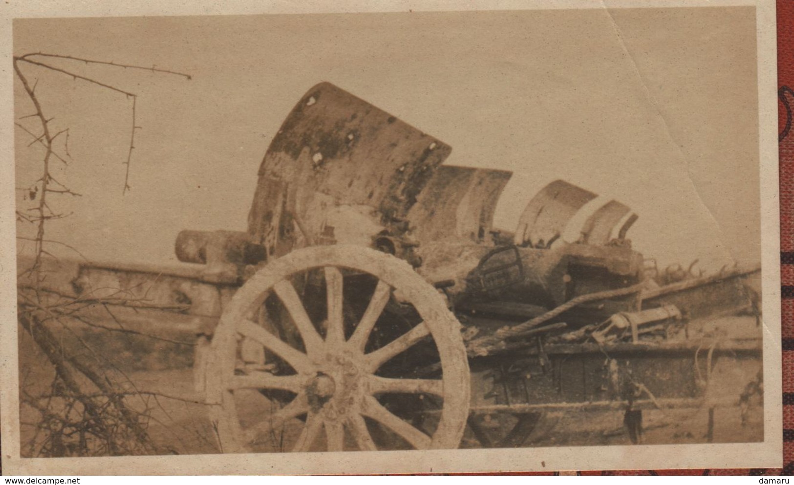 2 Photo Guerre 1914 1918 Materiel Allemand Capturé Moulin De Ripont Rouvroy Ripont  Marne 1918 - 1914-18