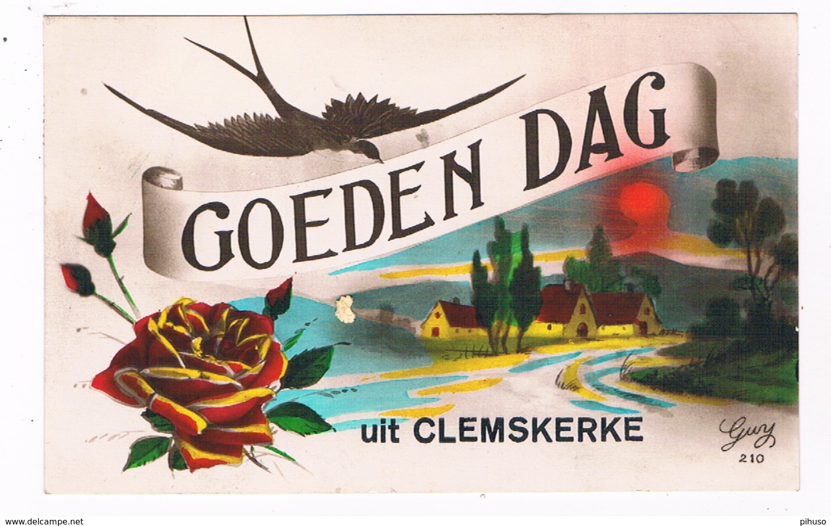 B-7166   CLEMSKERKE : Goedendag Uit - De Haan