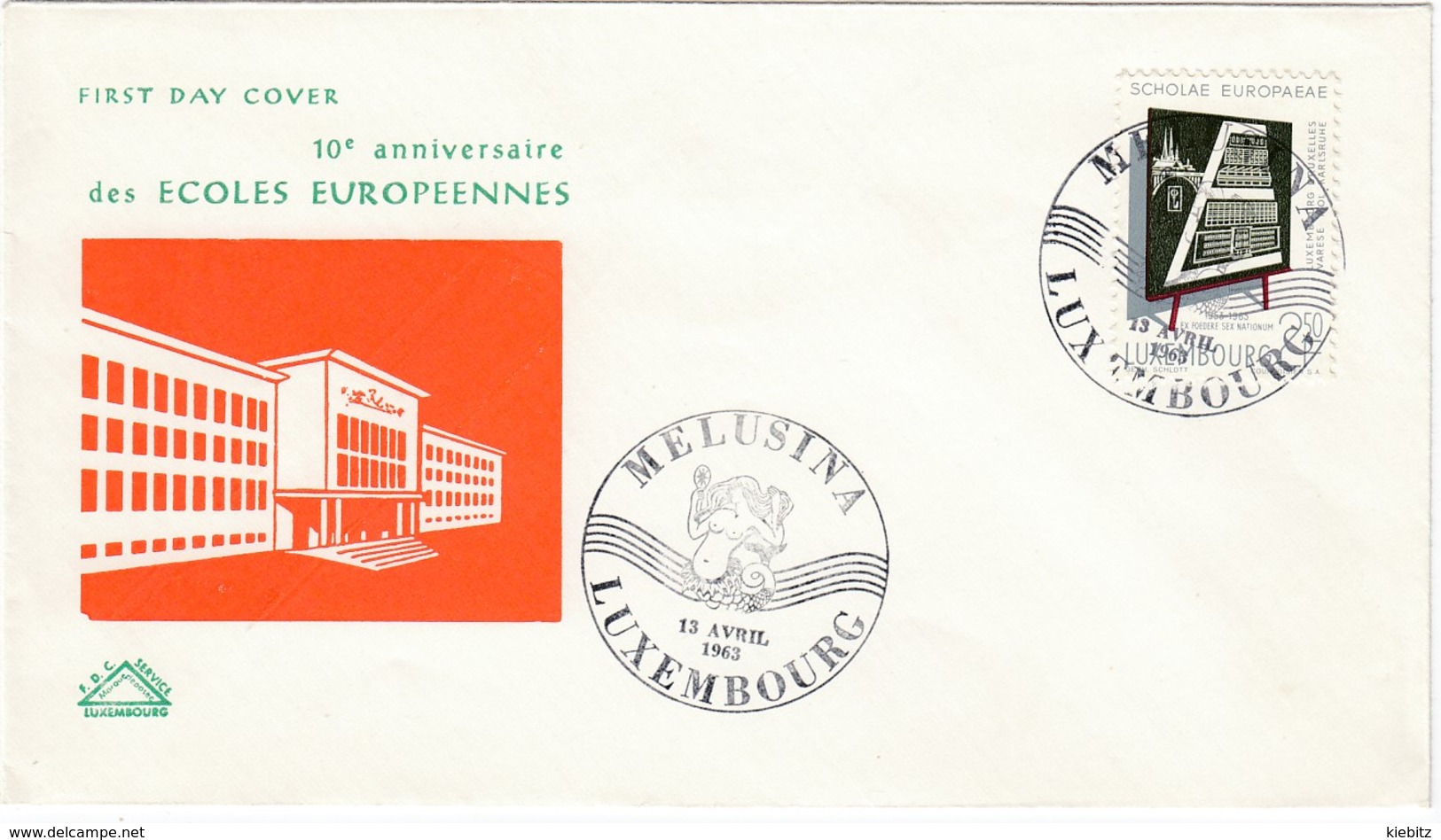 LUXEMBURG 1963 - MiNr: 666  FDC - FDC