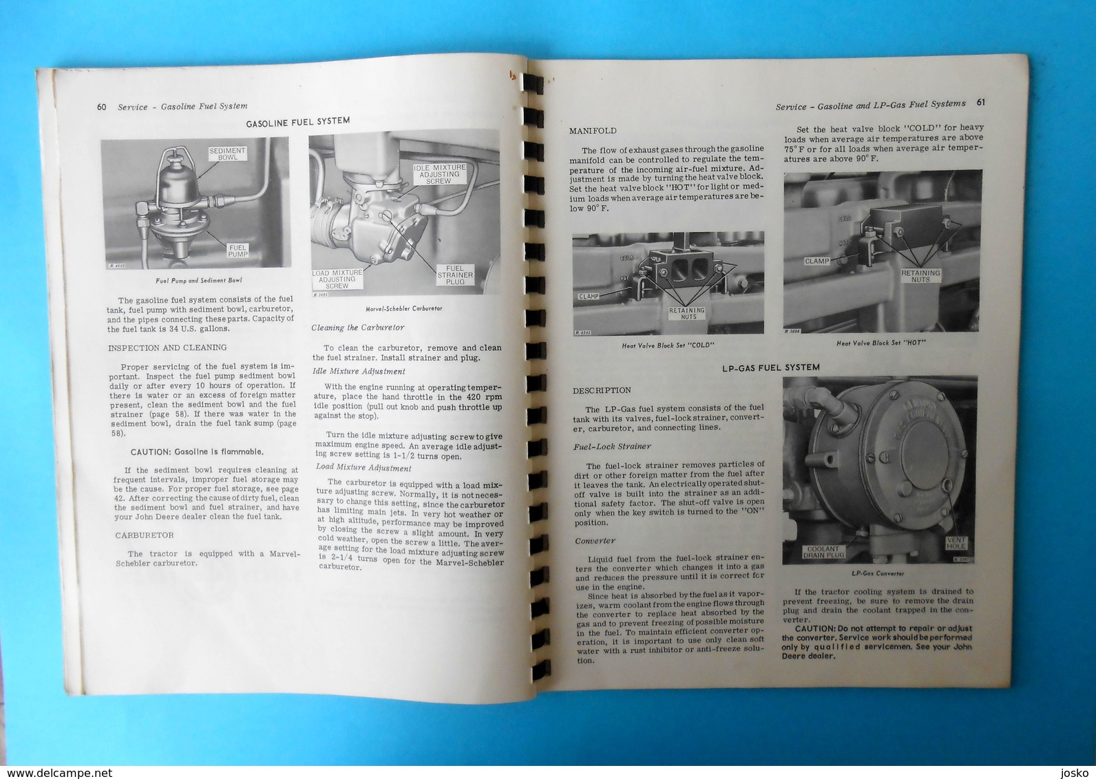 JOHN DEERE 4020 tractors - original vintage Operator's Manual YUGOSLAVIAN - ENGLISH * tractor tracteur traktor trattore